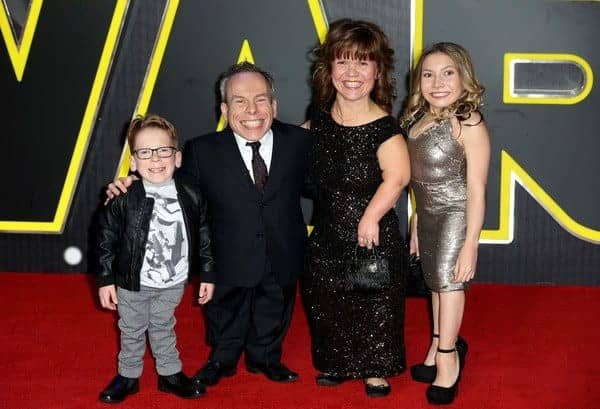 ↓ 17. Warwick Davis and Samantha Davis