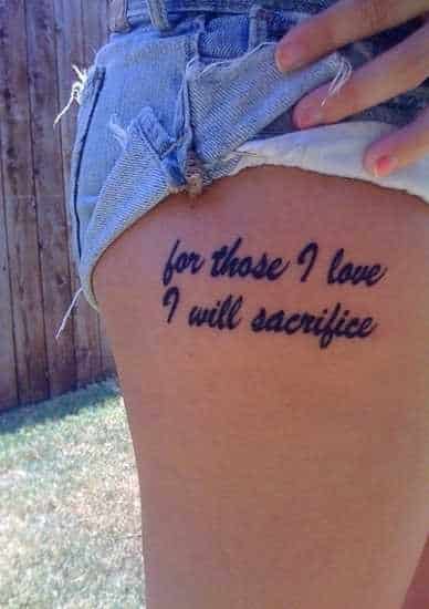 #1- Tattoo Quotes