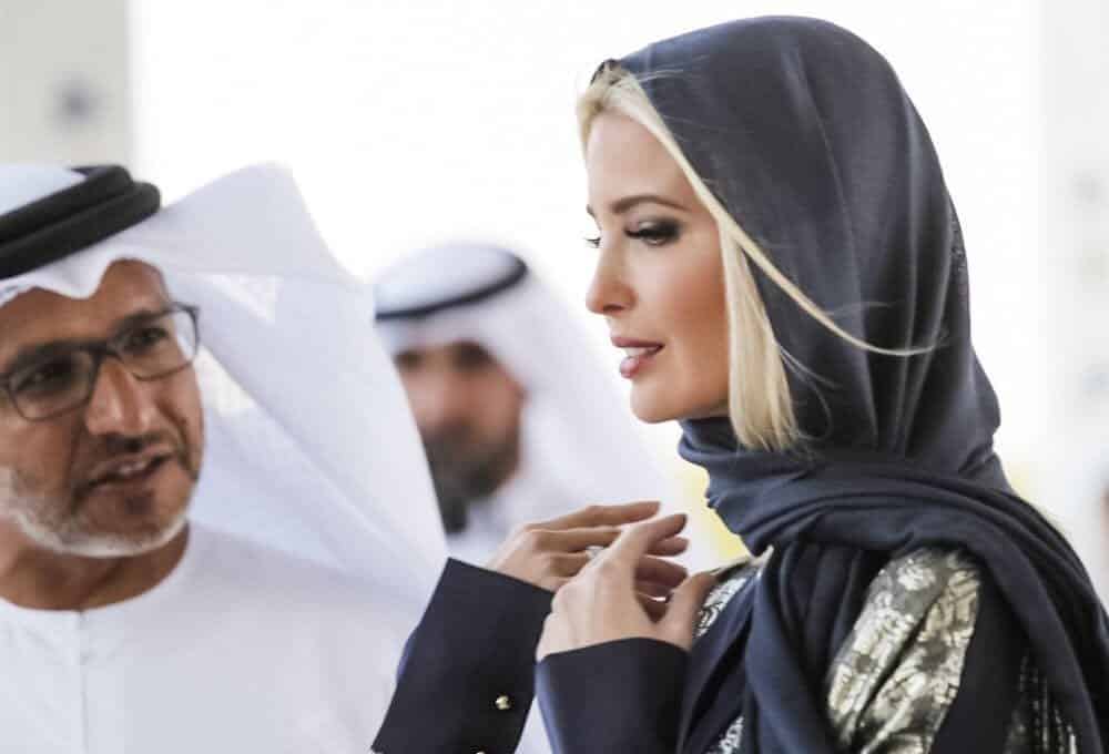 1 – Ivanka Trump in A Duppata Style Hijab