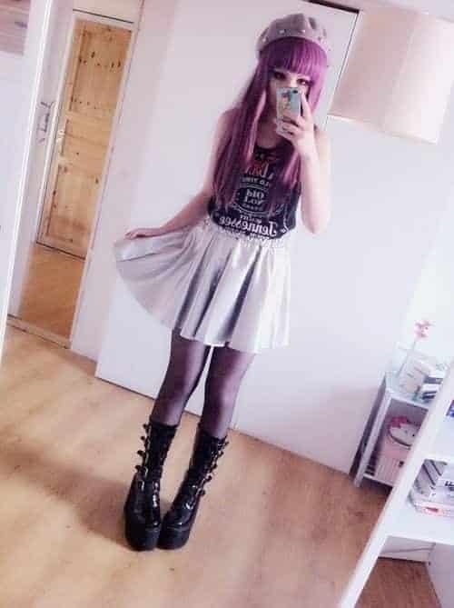 9 – Pastel Goth Style