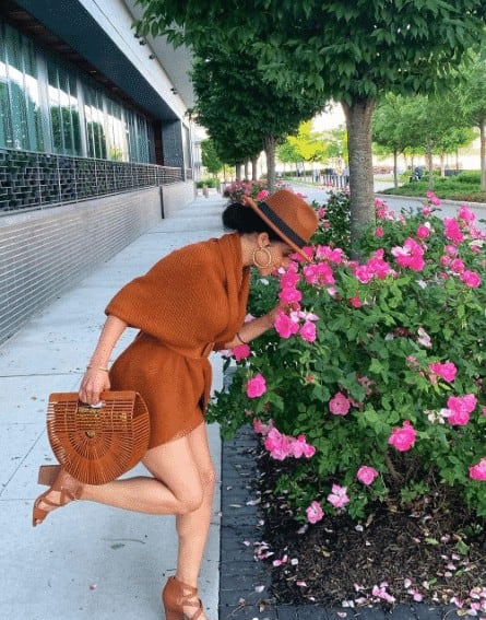 16 – Spring Burnt Orange Look